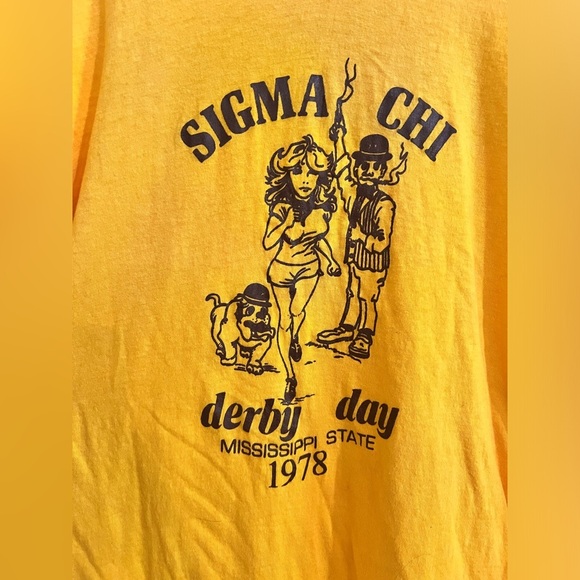 Vintage Retro Mississippi State Sorority Tee - Picture 2 of 4